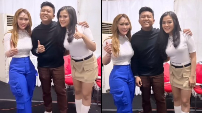 Foto Bareng Bella Bonita, Gaya Inul Daratista Dibilang Tiru Happy Asmara, Warganet: Ngikutin..