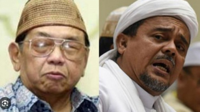 Kini Foto Bareng Cak Imin, Simak Cerita Habib Rizieq Hina Gus Dur 'Buta Mata Buta Hati'