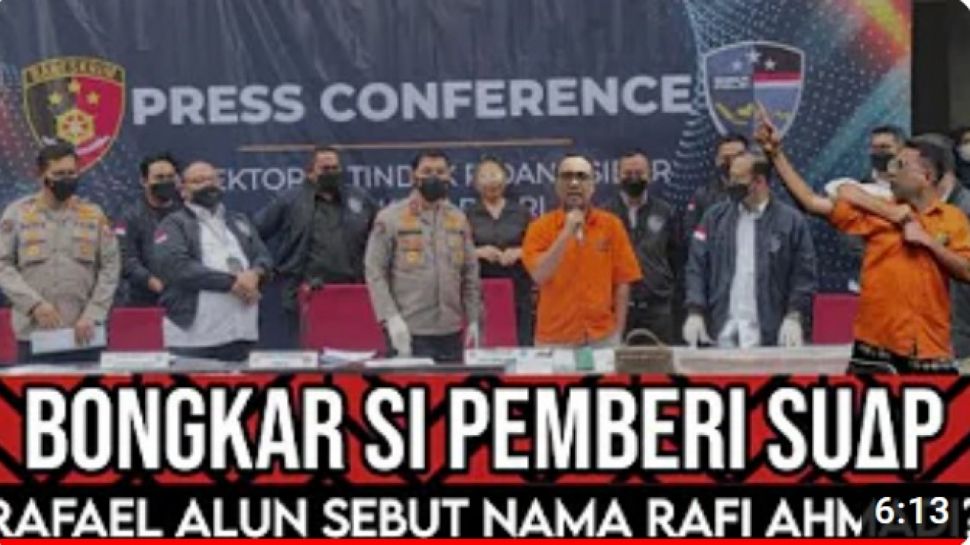 Cek Fakta Terungkap Pemberi Suap Rafael Alun Raffi Ahmad Siap Ditangkap Kpk