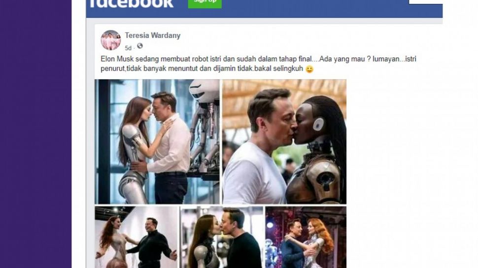 Robot Istri yang Dikembangkan oleh Divisi Robotika Perusahaan Elon Musk