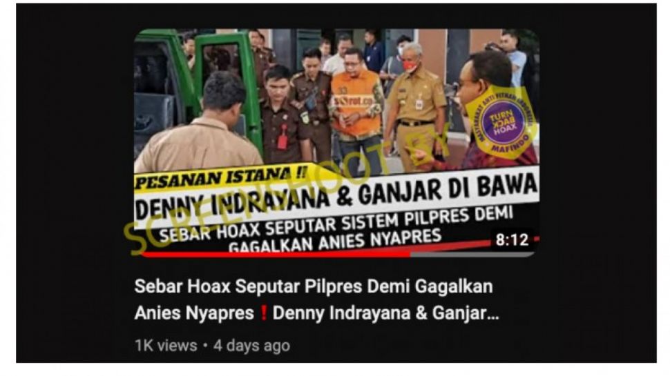 Cek Fakta Ganjar Pranowo Dan Denny Indrayana Ditangkap Akibat Sebarkan
