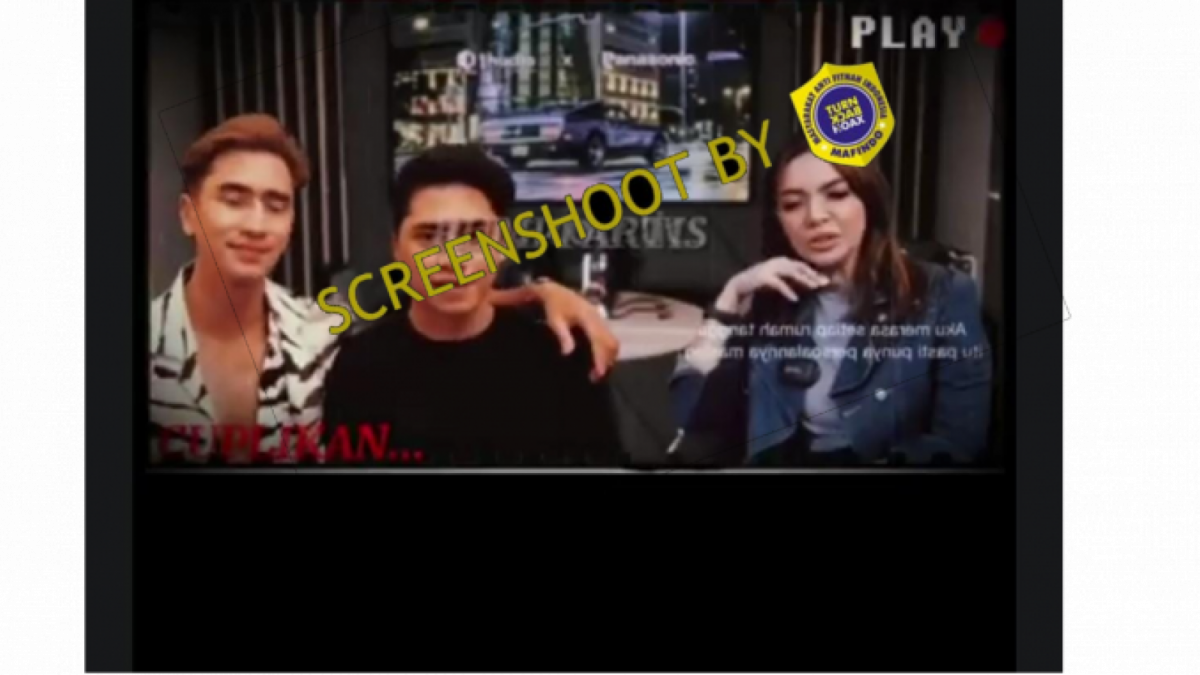 Tangkapan layar video Verrell Bramasta dan Athala buka borok ferry Irawan ke Najwa Shihab. [IST]