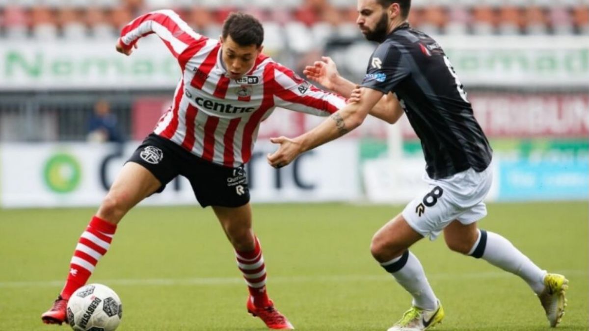 Ilias Alhaft saat membela Sparta Rotterdam (voetbal247.nl)