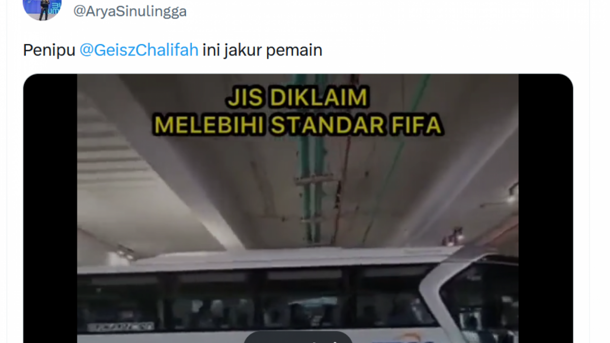 Cuitan Exco PSSI Arya Sinulingga [Twitter.]