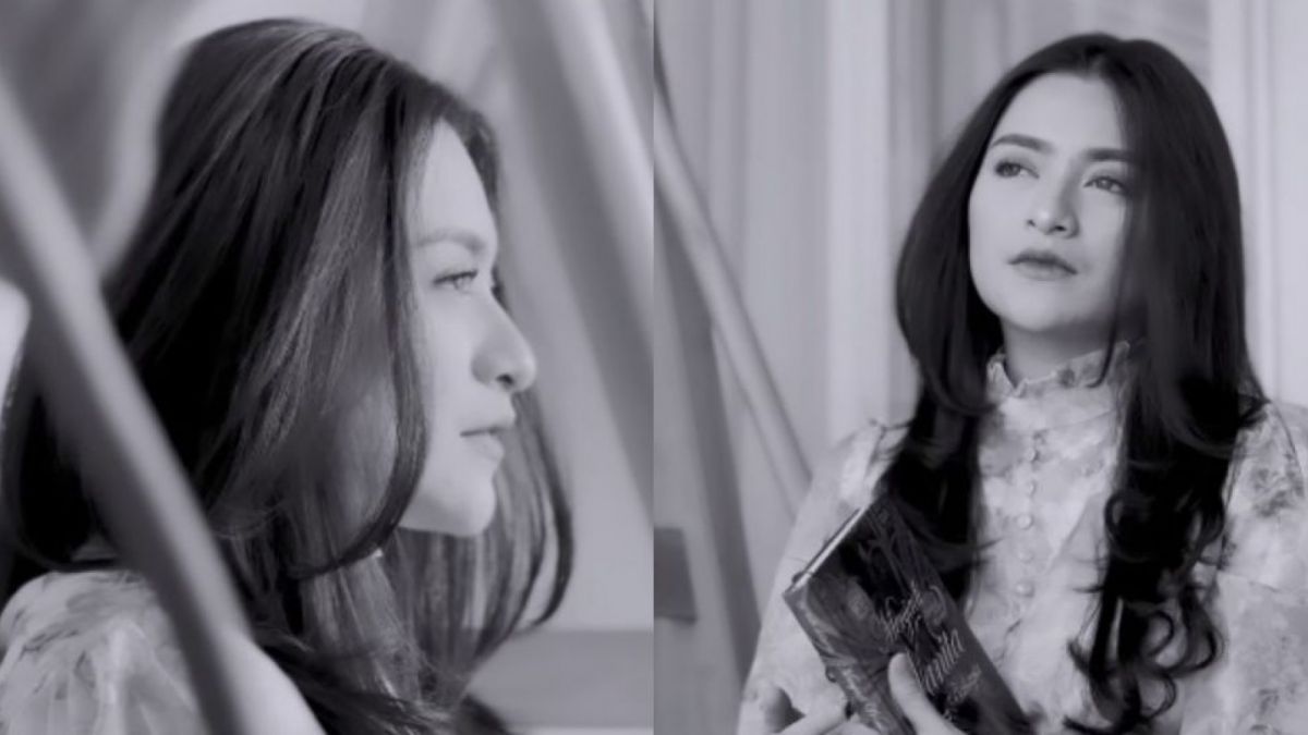 Foto kolase Nathalie Holscher tanpa hijab. [Instagram/nathalieholscher]