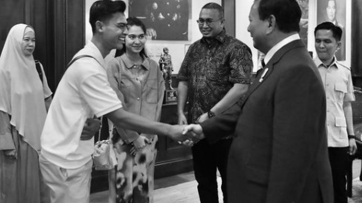 Pratama Arhan dan Azizah Salsha Bertemu Prabowo Subianto [Instagram]