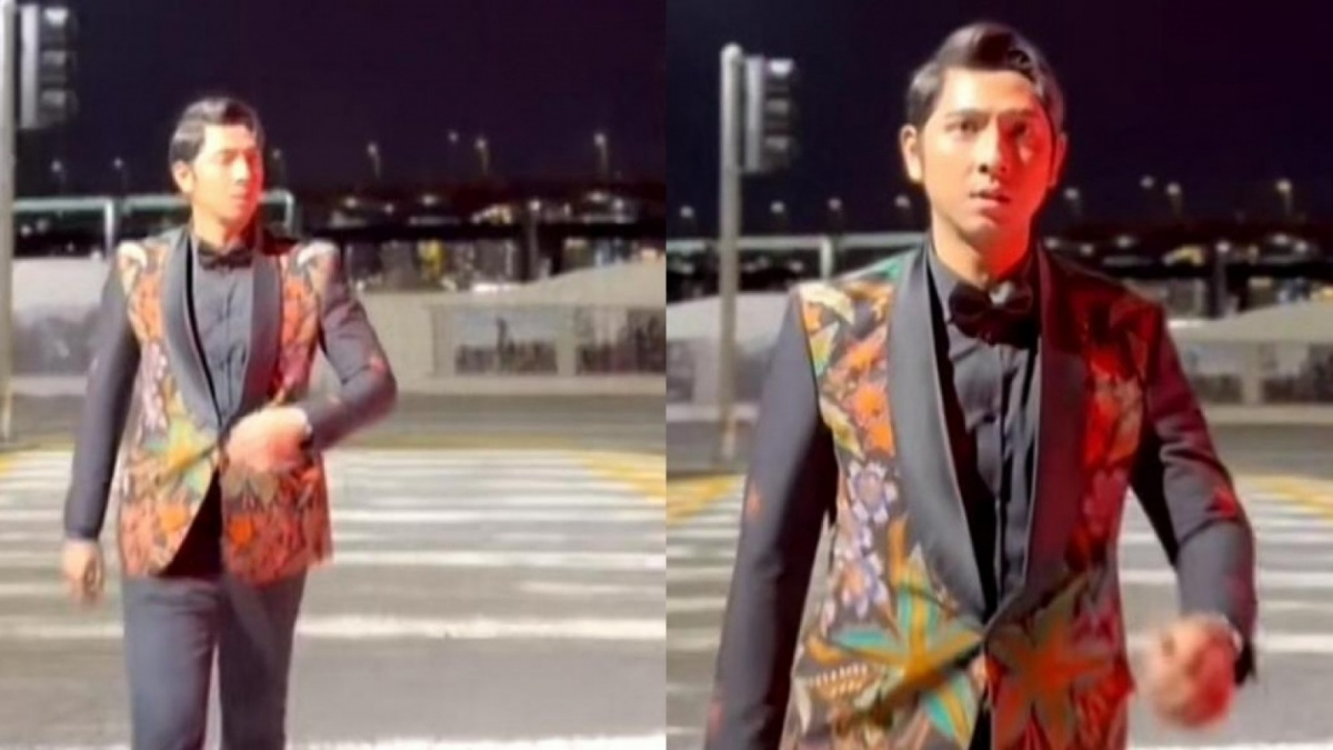 Penampilan Arya Saloka di Busan, Korea Selatan (TikTok Arya Saloka)