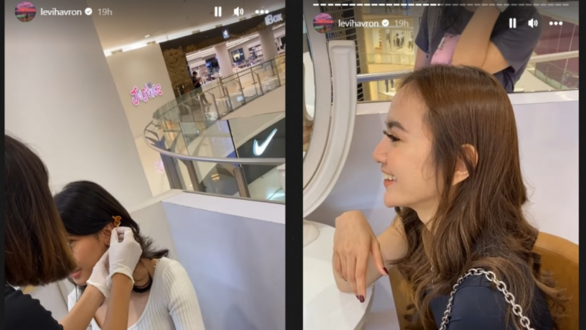 Mahalini tegur Keisya Levronka (Instagram)