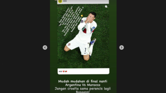 CR Menangis, Via Vallen Berdoa di Mekkah Argentina dan Maroko Masuk Final: Kroasia dan Prancis Bosen