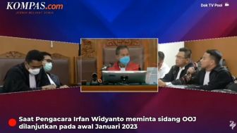 Pengacara Irfan Widyanto Usul Sidang Selanjutnya Digeser Awal Januari 2023, Hakim Ketua: Tidak Bisa!