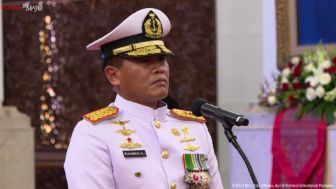 Dilantik Jokowi Jadi KSAL, Profil Laksamana TNI Muhammad Ali: Pernah Jadi Ajudan Wapres Boediono