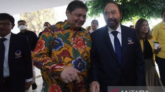 Usai Bertemu Ketum Golkar Airlangga Hartarto, Surya Paloh Bakal Temui Megawati?