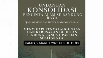 Ranca Upas Memanggil! Seluruh Pencinta Alam Diundang Hadir ke Kampus Uninus Bandung Kamis Sore