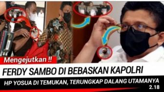CEK FAKTA: Benarkah Ferdy Sambo Dibebaskan Kapolri Karena Dalang Utama Pembunuhan Brigadir J Terungkap?