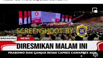 CEK FAKTA: Duet Prabowo Subianto dan Ganjar Pranowo Bikin Gempar, Resmi Diusung Jadi Capres-Cawapres 2024?