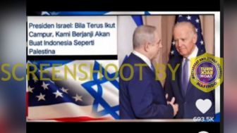 CEK FAKTA: Presiden Israel Bakal Buat Indonesia Seperti Palestina Jika Terus Ikut Campur