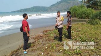 Libur Lebaran di Pantai Ombak Putih, Tiga warga Babakan Banten Terseret Arus: Dua Selamat Satu Hilang