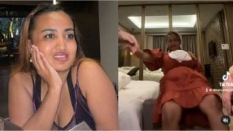 Mangkir Pemeriksaan Kasus Konten Makan Babi, Lina Mukherjee Malah Unggah Video Ini di Kamar Hotel