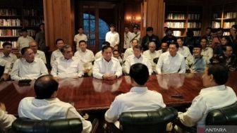 Bertemu di Hambalang Bogor, Prabowo Minta Wiranto Dukung di Pilpres: Pokoknya Kita Harus Bersatu