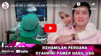 CEK FAKTA: Syahrini Bagikan Kabar Bahagia, Reino Barack Terlihat Senang Pamer Hasil USG, Benarkah?