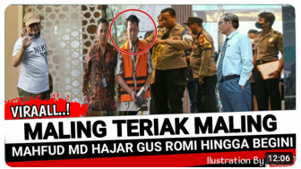 Cek Fakta: Maling Teriak Maling! Mahfud MD Tampar Mulut Romahurmuziy Hingga Begini, Benarkah?