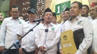 PKB Daftarkan Bakal Caleg ke KPU DKI, Teriakan Gus Imin Presiden 2024 Menggema