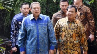 Berencana Temui SBY, Prabowo: Pertemuan Biasa, Sesama Purnawirawan