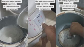 Viral Pria Ini Masak Nasi Pakai Magic Com Rusak, Caranya Tuai Sorotan: Ujung-ujungnya Duit