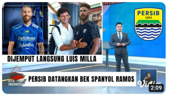 Cek Fakta: Wilujeng Sumping Sergio Ramos Resmi Merapat ke Persib Bandung, Benarkah?