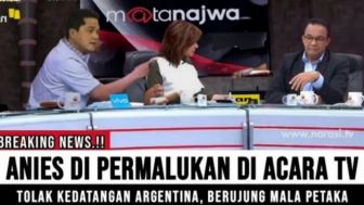 CEK FAKTA: Anies Baswedan Tolak Argentina ke Indonesia, Hingga Dipermalukan Erick Thohir di Acara TV, Benarkah?