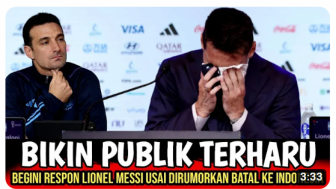 Cek Fakta: Bikin Terharu! Akhirnya Terungkap, Ternyata Gara-gara Ini Lionel Messi Batal ke Indonesia