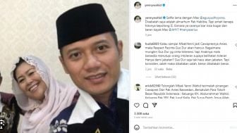 Namanya Masuk Bursa Cawapres Anies, Yenny Wahid Putri Gus Dur Posting Foto Bersama AHY