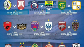 Jadwal Pekan ke-2 BRI Liga 1 2023-2024: Laga Arema vs Persib Paling Disorot, PSIS Ketemu Lawan Enteng