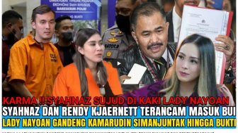 CEK FAKTA: Penjarakan Syahnaz Sadiqah dan Rendy Kjaernett, Lady Nayoan Gandeng Kamarudin Simanjuntak