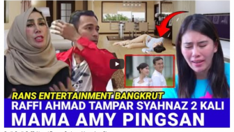 CEK FAKTA: Raffi Ahmad Tampar Syahnaz, Mama Amy Sampai Pingsan, Benarkah?