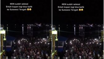 Viral Mahasiwa Diantar Satu Kampung Saat KKN Selesai, Netizen Bangga: Patut Jadi Contoh