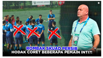 CEK FAKTA: Tampil Megecewakan, Bojan Hodak Coret Pemain Kesayangan Bobotoh, Benarkah?