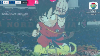 Momen Menarik Persija vs Persebaya: Tanpa Mobil Rantis, Song for Pride Bergema di SUGBK, hingga Koreo Dragon Ball