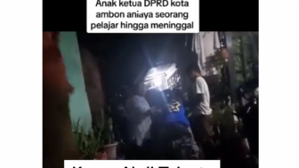 Anak Ketua DPRD Ambon Abdi Toisuta Aniaya Pelajar Hingga Tewas, Netizen: Mario Dandy Part II