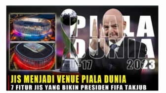 CEK FAKTA: FIFA Resmikan JIS, Ternyata Punya 7 Fitur Canggih dan Mewah untuk Piala Dunia U-17, Benarkah?