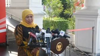 Temui Jokowi di Istana, Khofifah Bahas Isu Jadi Cawapres Anies?