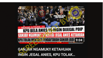 Ganjar Pranowo Ngamuk Ketahuan Ingin Jegal Anies Baswedan, KPU Tolak Pandaftarannya Jadi Capres, Benarkah?