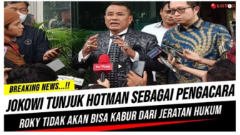 Benarkah Jokowi Tunjuk Hotman Paris Sebagai Pengacaranya, Rocky Gerung Tidak Bisa Kabur dari Jeratan Hukum?