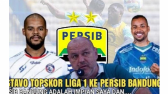 Top Skor Liga 1 Gustavo Gabung ke Persib Bandung, David da Silva Pindah ke Arema FC, Benarkah?