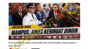 Heru Budi Bongkar Mega Korupsi Anies Baswedan di Depan Awak Media, Benarkah?