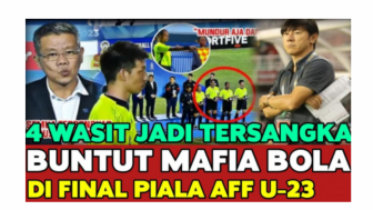 4 Wasit Piala AFF U-23 2023 Jadi Tersangka Buntut Keputusan Kontroversi Laga Timnas Indonesia U-23 vs Vietnam, Benarkah?