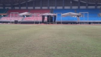 Penampakan Stadion Patriot Bekasi Jelang Kick Off Timnas Indonesia U-17 vs Korsel, Lapangan Masih Keras?