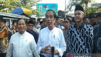 Serahkan Semua Aturan ke KPU, Restu Jokowi Untuk Prabowo Kuat