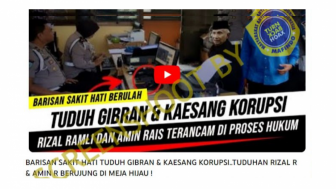 Tuduh Gibran dan Kaesang Korupsi, Rizal Ramli dan Amien Rais Diproses Hukum, Benarkah?