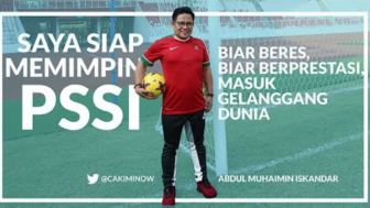 Cak Imin, Dulu Dituding Gulingkan Gus Dur, Ingin Jadi Ketum PSSI Sekarang Jadi Cawapres Anies